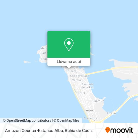 Mapa Amazon Counter-Estanco Alba