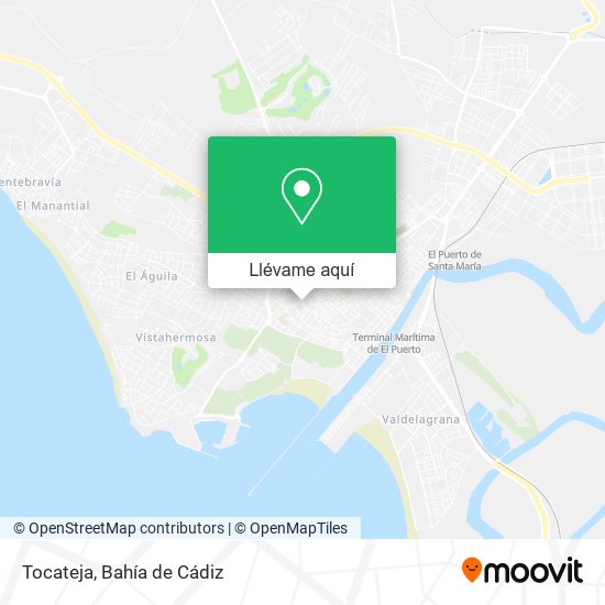 Mapa Tocateja