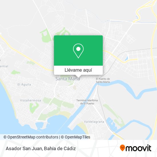 Mapa Asador San Juan