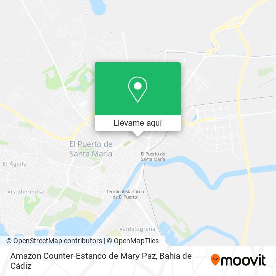 Mapa Amazon Counter-Estanco de Mary Paz