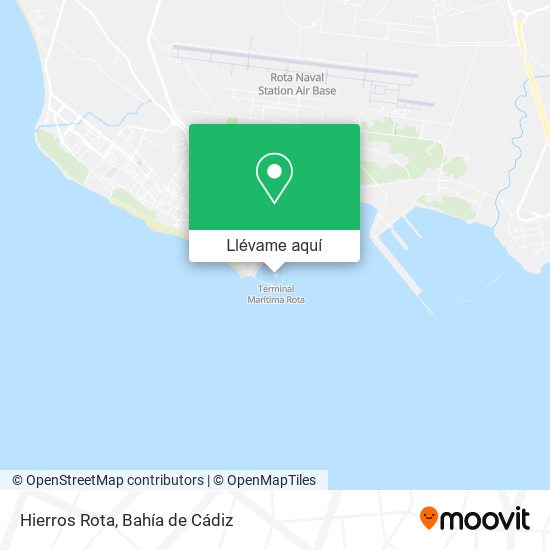 Mapa Hierros Rota