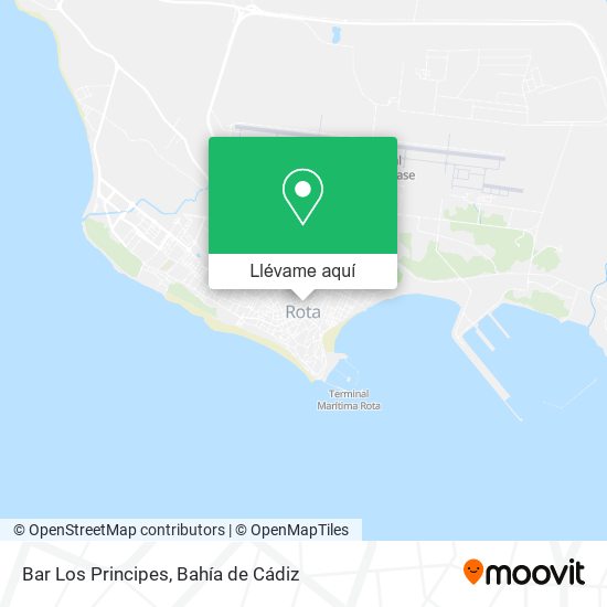 Mapa Bar Los Principes