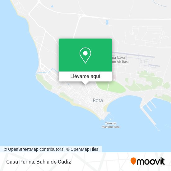 Mapa Casa Purina