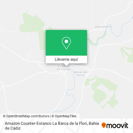 Mapa Amazon Counter-Estanco La Barca de la Flori