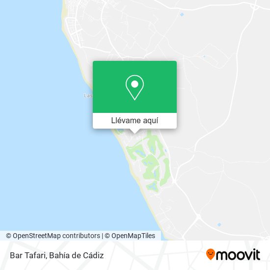 Mapa Bar Tafari