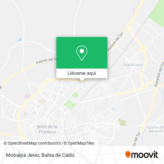 Mapa Mobalpa Jerez