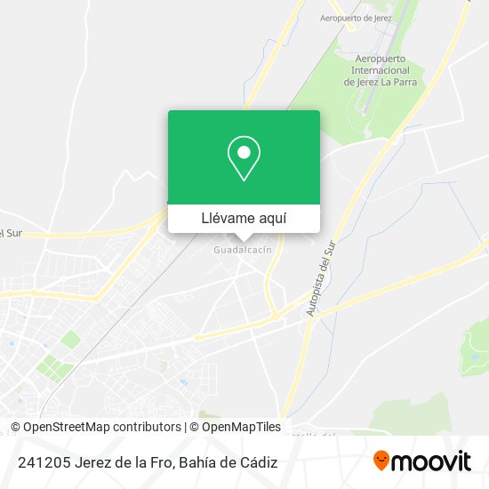 Mapa 241205 Jerez de la Fro