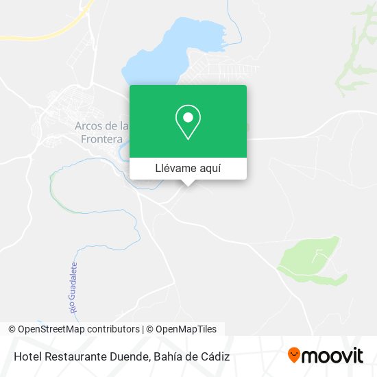Mapa Hotel Restaurante Duende