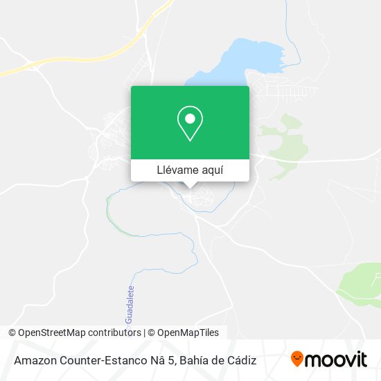 Mapa Amazon Counter-Estanco Nâ 5