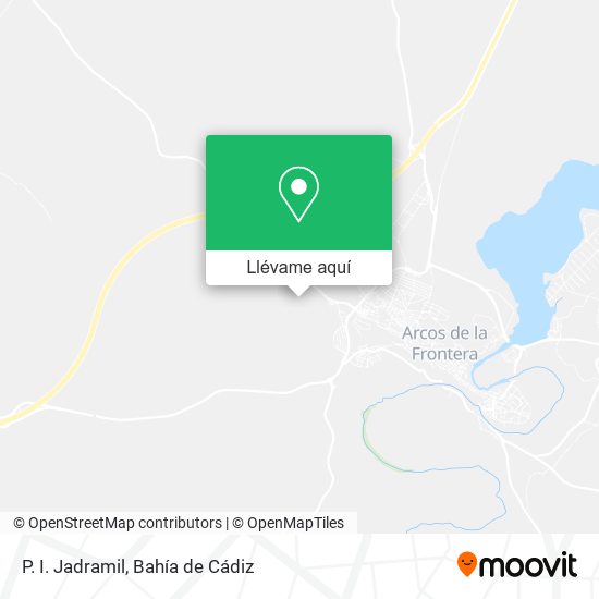 Mapa P. I. Jadramil