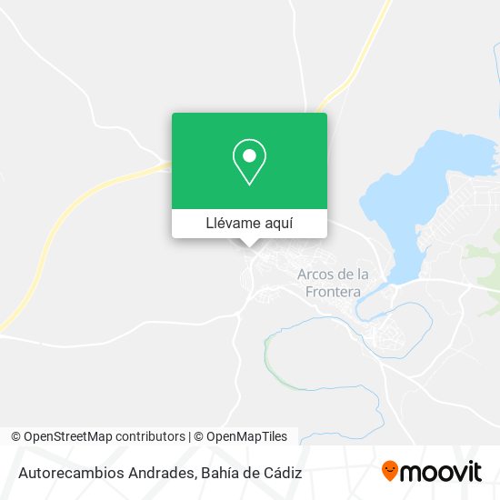 Mapa Autorecambios Andrades