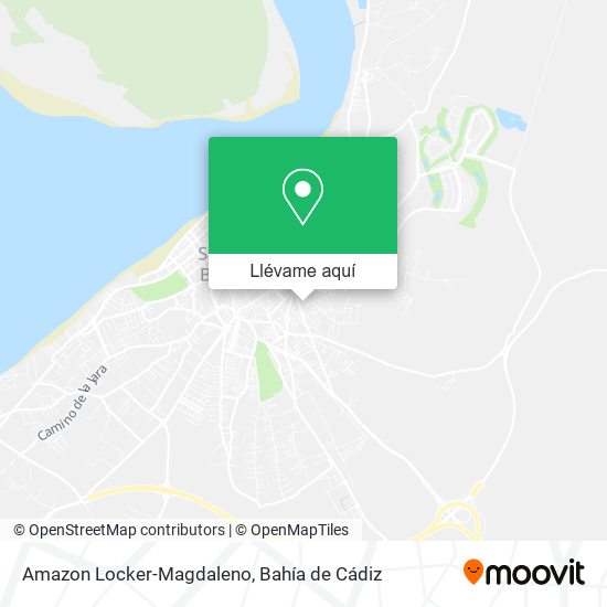 Mapa Amazon Locker-Magdaleno