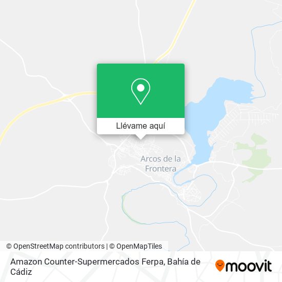 Mapa Amazon Counter-Supermercados Ferpa