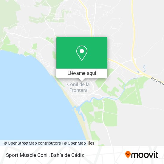 Mapa Sport Muscle Conil