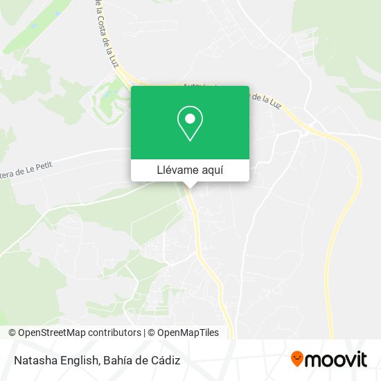 Mapa Natasha English