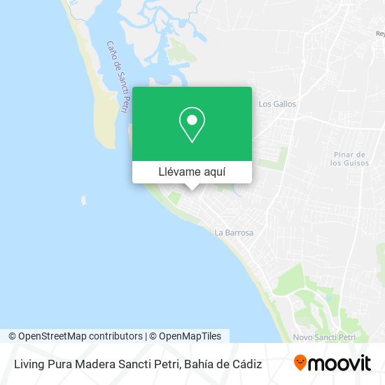 Mapa Living Pura Madera Sancti Petri