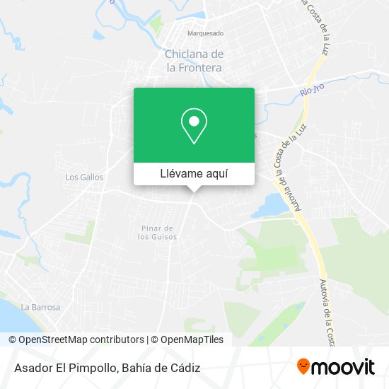Mapa Asador El Pimpollo