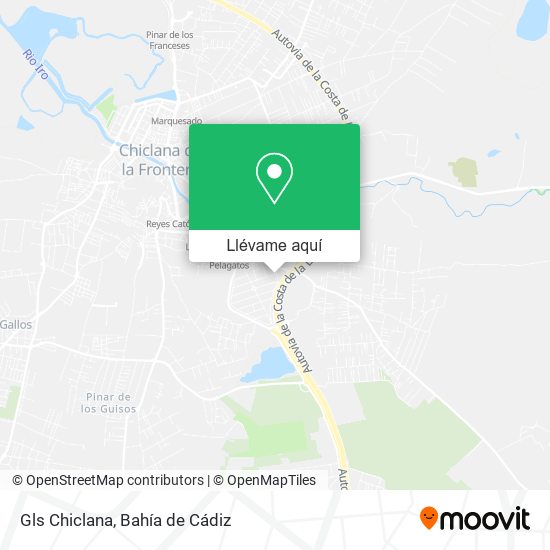 Mapa Gls Chiclana