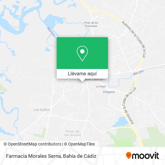 Mapa Farmacia Morales Serna