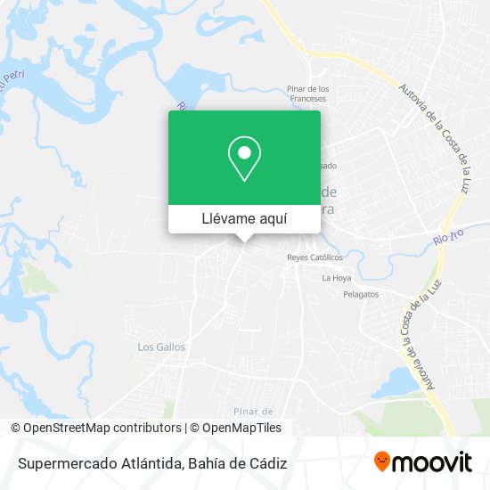 Mapa Supermercado Atlántida