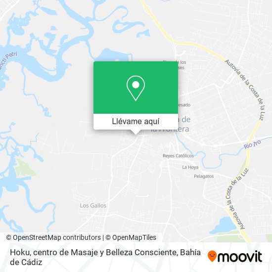 Mapa Hoku, centro de Masaje y Belleza Consciente