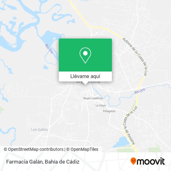 Mapa Farmacia Galán