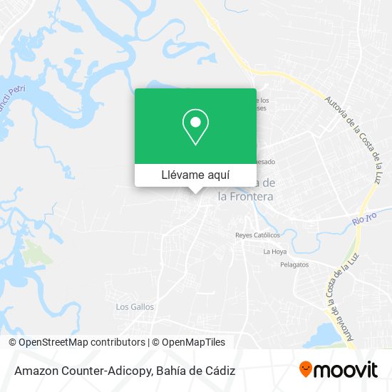 Mapa Amazon Counter-Adicopy