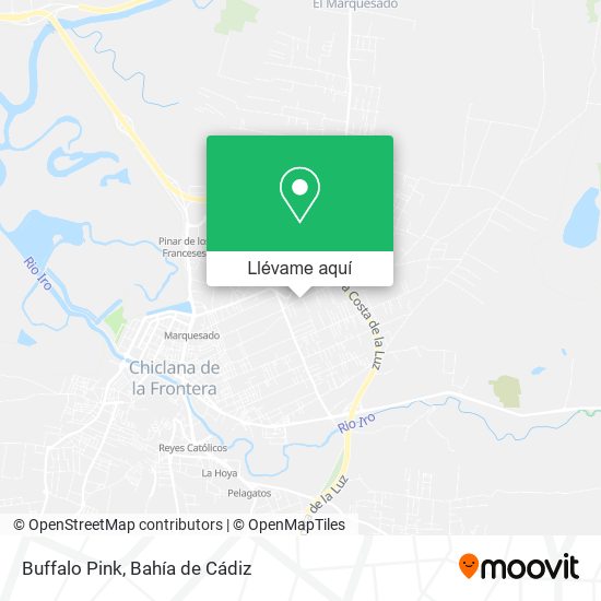 Mapa Buffalo Pink