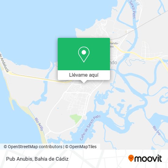 Mapa Pub Anubis