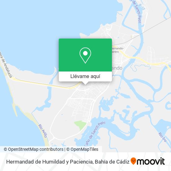 Mapa Hermandad de Humildad y Paciencia