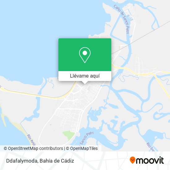 Mapa Ddafalymoda