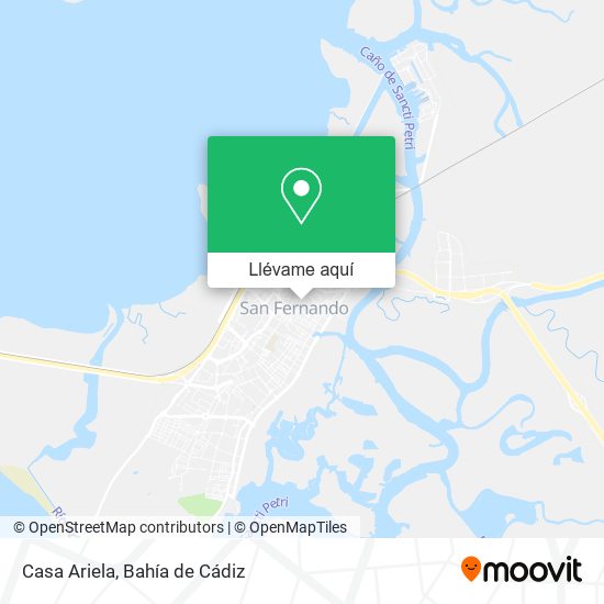 Mapa Casa Ariela