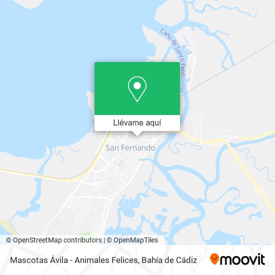 Mapa Mascotas Ávila - Animales Felices