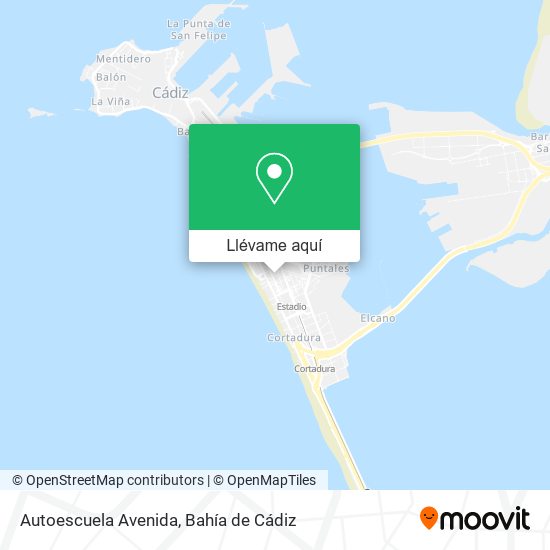 Mapa Autoescuela Avenida