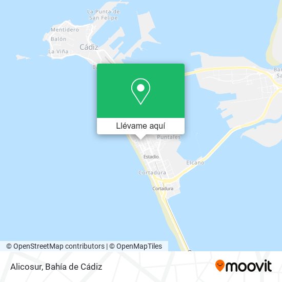 Mapa Alicosur