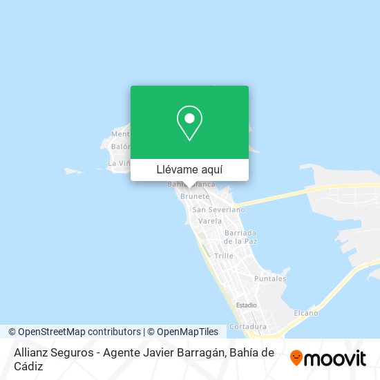 Mapa Allianz Seguros - Agente Javier Barragán