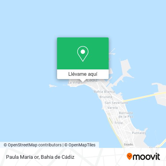Mapa Paula María or