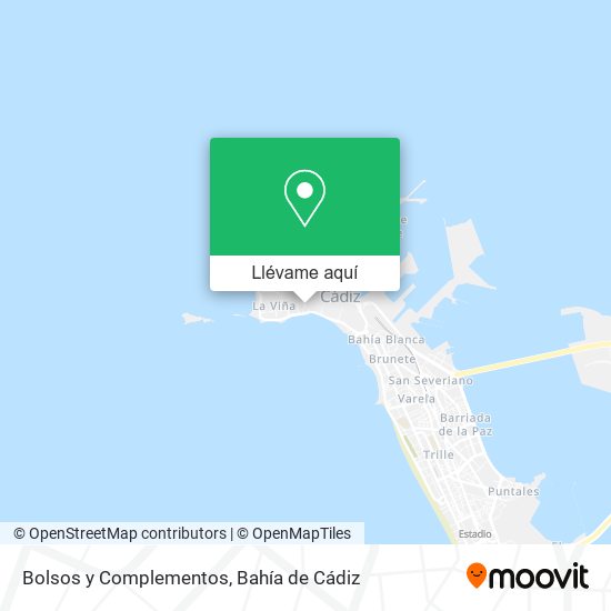 Mapa Bolsos y Complementos