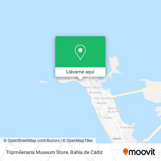 Mapa Tripmilenaria Museum Store