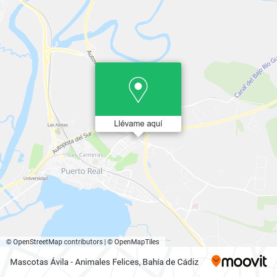 Mapa Mascotas Ávila - Animales Felices