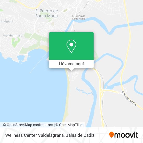 Mapa Wellness Center Valdelagrana