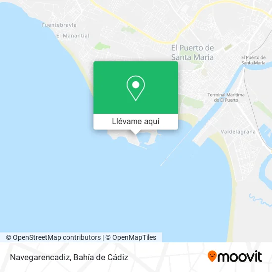 Mapa Navegarencadiz