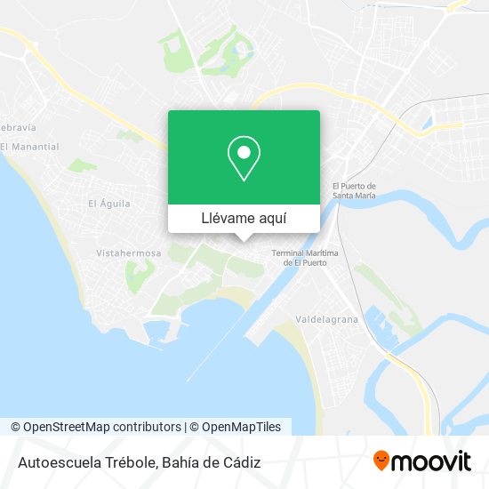 Mapa Autoescuela Trébole