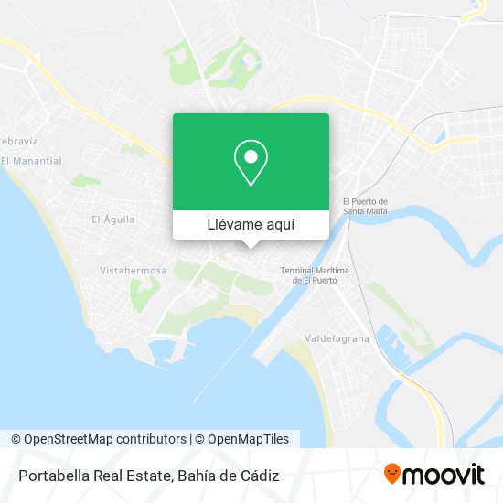Mapa Portabella Real Estate