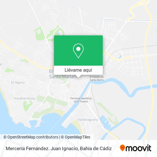 Mapa Mercería Fernández. Juan Ignacio