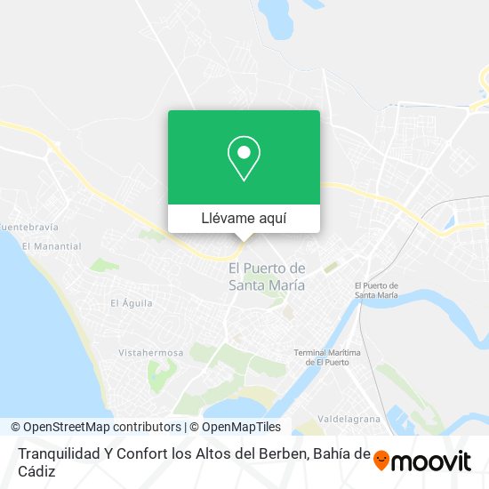 Mapa Tranquilidad Y Confort los Altos del Berben