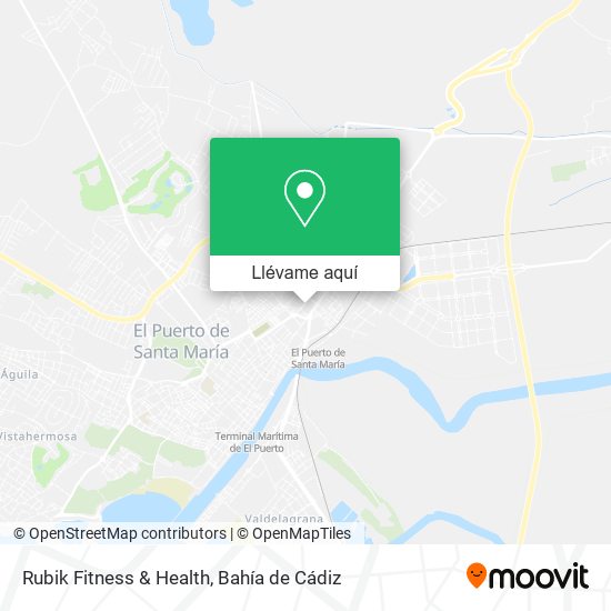 Mapa Rubik Fitness & Health