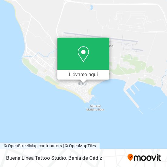 Mapa Buena Línea Tattoo Studio