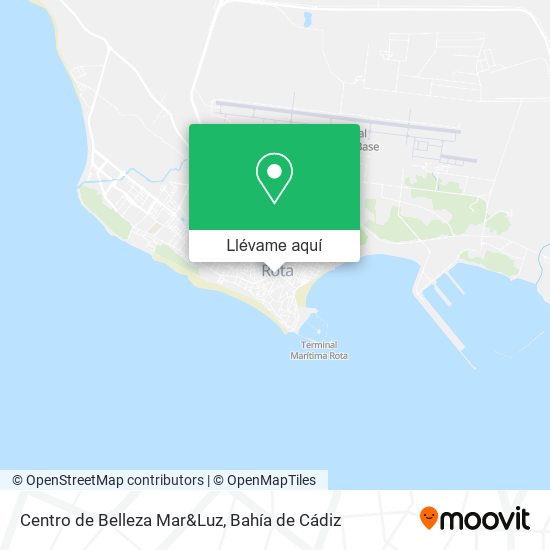 Mapa Centro de Belleza Mar&Luz