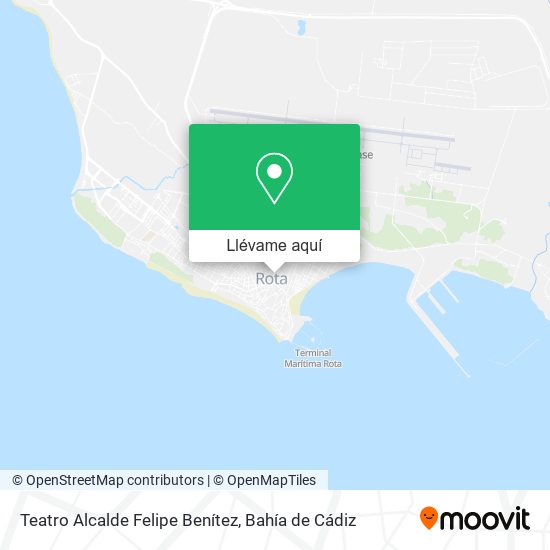 Mapa Teatro Alcalde Felipe Benítez